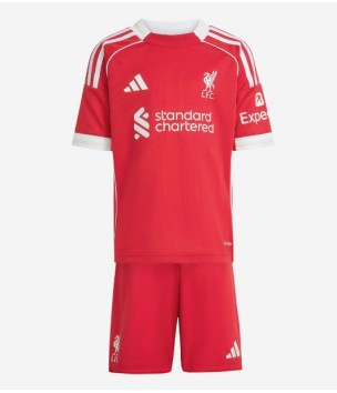 Billiga Liverpool Alexander Isak #9 Hemmatröja Barn 2025-26 Kortärmad (+ Korta byxor)